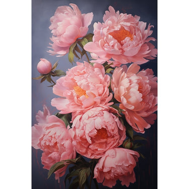 Oil Canvas of Peonies